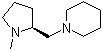 CAS # 84466-85-3, (S)-1-Methyl-2-(piperidinomethyl)pyrrolidine, (S)-(-)-1-Methyl-2-(1-piperidinomethyl)pyrrolidine
