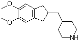 CAS # 844694-83-3, 4-[(2,3-Dihydro-5,6-dimethoxy-1H-inden-2-yl)methyl]piperidine, 5,6-Dimethoxy-2-[(4-piperidyl)methyl]indane