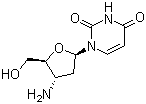 CAS 登录号：84472-86-6, 3'-氨基-2',3'-二脱氧尿苷