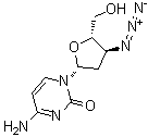 CAS 登录号：84472-89-9, 2',3'-二脱氧-3'-叠氮基胞苷