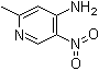 structure of CAS# 84487-12-7, 2-甲基-5-硝基-4-吡啶胺