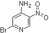 2-Bromo-5-nitropyridin-4-amine molecular structure (CAS 84487-15-0)