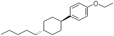 CAS 登录号：84540-32-9, 1-乙氧基-4-(反式-4-戊基环己基)苯