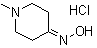 1-Methyl-4-piperidinone oxime monohydrochloride molecular structure (CAS 84540-61-4)