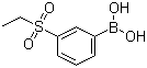 structure of CAS# 845870-47-5, 3-乙砜基苯硼酸