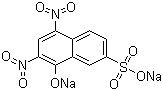 structure of CAS# 846-70-8, Naphthol Yellow S