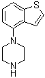 structure of CAS# 846038-18-4, 4-(1-哌嗪基)苯并[b]噻吩