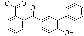 structure of CAS# 84627-04-3, 芬地柞酸
