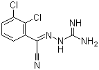 CAS # 84689-20-3, 2-(2,3-Dichlorophenyl)-2-guanidinyliminoacetonitrile