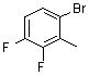structure of CAS# 847502-81-2, 3,4-二氟-2-甲基溴苯