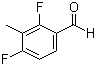 structure of CAS# 847502-88-9, 2,4-二氟-3-甲基苯甲醛