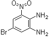 structure of CAS# 84752-20-5, 4-溴-6-硝基-1,2-苯二胺