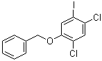 structure of CAS# 847560-51-4, 1-苄氧基-2,4-二氯-5-碘苯