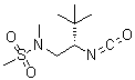 CAS 登录号：847644-97-7, N-[(2S)-2-异氰酸-3,3-二甲基丁基]-N-甲基甲烷磺酰胺