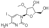 structure of CAS# 847650-69-5, 5-碘-2'-O-甲基胞苷