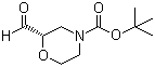 structure of CAS# 847805-31-6, (S)-N-叔丁氧羰基-2-吗啉甲醛
