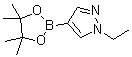 structure of CAS# 847818-70-6, 1-乙基吡唑-4-硼酸频哪醇酯