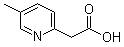 structure of CAS# 848093-05-0, 5-甲基-2-吡啶乙酸