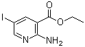 CAS 登录号：848093-36-7, 2-氨基-5-碘-3-吡啶羧酸乙酯