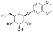 structure of CAS# 84812-00-0, 3,4-二甲氧基苯基-beta-D-葡萄糖苷