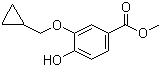 CAS 登录号：848574-60-7, 3-环丙基甲氧基-4-羟基苯甲酸甲酯