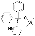 structure of CAS# 848821-58-9, (S)-(-)-alpha,alpha-二苯基-2-吡咯烷甲醇三甲基硅基醚