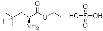 CAS # 848949-85-9, 4-Fluoro-L-leucine ethyl ester sulfate