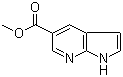structure of CAS# 849067-96-5, 1H-吡咯并[2,3-b]吡啶-5-羧酸甲酯