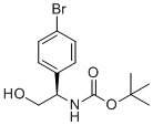 CAS # 849178-85-4, tert-butyl N-[(1R)-1-(4-bromophenyl)-2-hydroxyethyl]carbamate