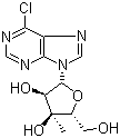 CAS # 849241-91-4, 6-Chloro-9-(3-C-methyl-beta-D-ribofuranosyl)-9H-purine