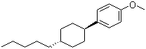 CAS 登录号：84952-30-7, 反式-4-(4-正戊基环己基)-1-苯甲醚
