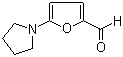 structure of CAS# 84966-28-9, 5-(1-吡咯烷基)-2-呋喃甲醛