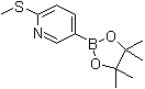 CAS 登录号：849934-89-0, 2-甲硫基吡啶-5-硼酸频哪醇酯