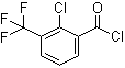 structure of CAS# 850156-39-7, 2-氯-3-三氟甲基苯甲酰氯