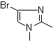 structure of CAS# 850429-59-3, 4-溴-1,2-二甲基-1H-咪唑