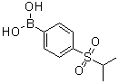 structure of CAS# 850567-98-5, 4-(异丙基磺酰基)苯硼酸