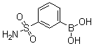 structure of CAS# 850568-74-0, [3-(Aminosulfonyl)phenyl]boronic acid