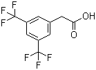 structure of CAS# 85068-33-3, 3,5-双(三氟甲基)苯乙酸