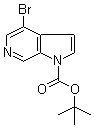 structure of CAS# 850892-97-6, 4-溴-1H-吡咯并[2,3-c]吡啶-1-羧酸叔丁酯