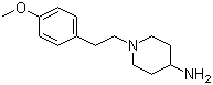 structure of CAS# 85098-70-0, 4-氨基-1-[2-(4-甲氧基苯基)乙基]哌啶