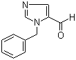 structure of CAS# 85102-99-4, 1-苄基-1H-咪唑-5-甲醛