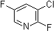 structure of CAS# 851179-00-5, 3-氯-2,5-二氟吡啶