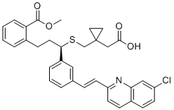 structure of CAS# 851755-56-1, 孟鲁司特 EP 杂质H