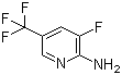 structure of CAS# 852062-17-0, 2-氨基-3-氟-5-三氟甲基吡啶