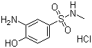 CAS # 85237-56-5, 3-Amino-4-hydroxy-N-methylbenzenesulphonamide monohydrochloride