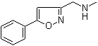 structure of CAS# 852431-02-8, N-甲基-5-苯基-3-异恶唑甲胺
