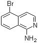structure of CAS# 852570-80-0, 5-溴异喹啉-1-胺