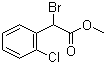 structure of CAS# 85259-19-4, alpha-溴-2-氯苯乙酸甲酯