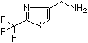 structure of CAS# 852854-39-8, 4-氨甲基-2-三氟甲基噻唑