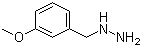 structure of CAS# 85293-12-5, 3-Methoxybenzylhydrazine